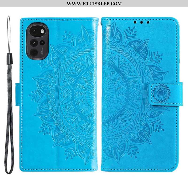 Etui Folio do Samsung Galaxy M53 5G Mandala Słońca